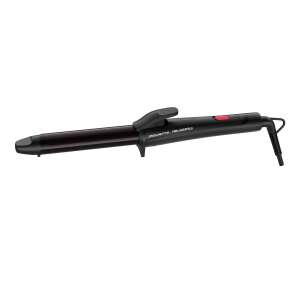 Rowenta x Karl Lagerfeld CF321LF0 curling iron, black and red, 25mm barrel - Rowenta