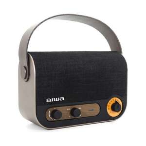 Radio portabil Aiwa RBTU-600 Vintage cu Bluetooth, radio FM, port USB și intrare AUX - Radiouri