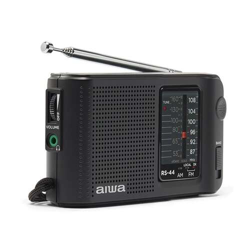 Prijenosni radio Aiwa RS-44 s teleskopskom antenom AM/FM