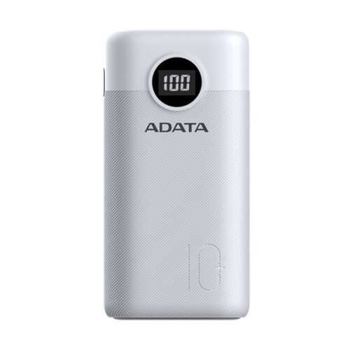 Acumulator extern ADATA 20000mAh, Quick Charge 3.0 + PD 18W, 2 x USB &amp, 1 x USB-C, P20000QCD 20.000 mAh, Total 3A, Albastru