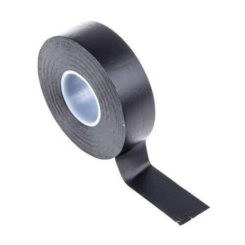 Fekete PVC elektromos szigetelőszalag, 19mm x 6.2m, tűzálló vezetékek és kábelek védelmére - Villanyszerelési segédanyag