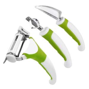 Triple Slicer 3 az 1 ben konyhai multifunkciós hámozó, 3 pengével szeleteléshez, hámozáshoz és julienne-hez - Hámozó