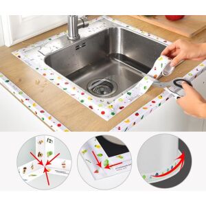 Penészálló Tömítőszalag #Fehér Virágos 122332324 - Tömítőszalag