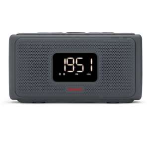 Radio s budilnikom Aiwa CRU-80BT s digitalnim zaslonom, siva - Audio