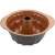 Lamart LT3093 copper-colored non-stick bundt cake pan