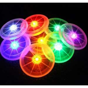 LED Világító Frizbi - 13 cm