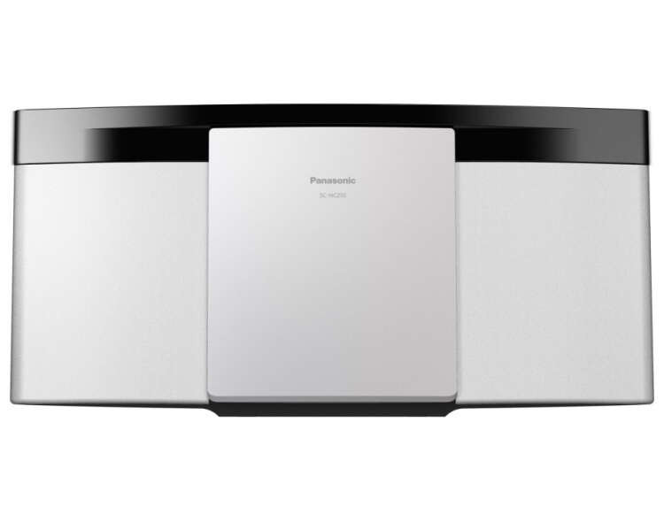 Panasonic SC-HC200 Otthoni mikro hangrendszer 20 W Fekete, Fehér
