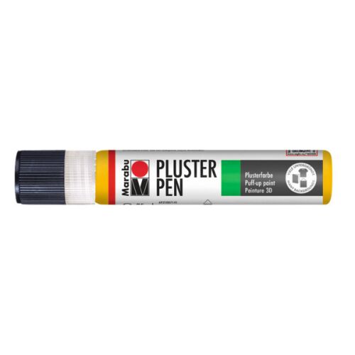Marabu Pluster Pen 3D-s táguló festék - közép sárga 621, 25 ml 169380580 - Hobby festék