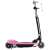 vidaXL pink electric scooter, adjustable handlebar, side view