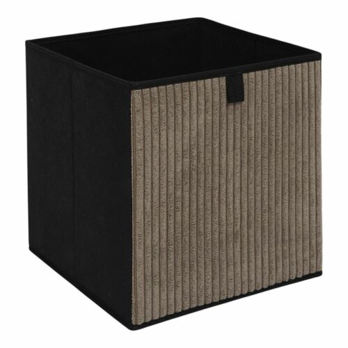 Kordbársony doboz 30x30 cm bézs 169397749 - Tárolódoboz és kosár