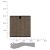Kordbársony doboz 30x30 cm bézs 169397749