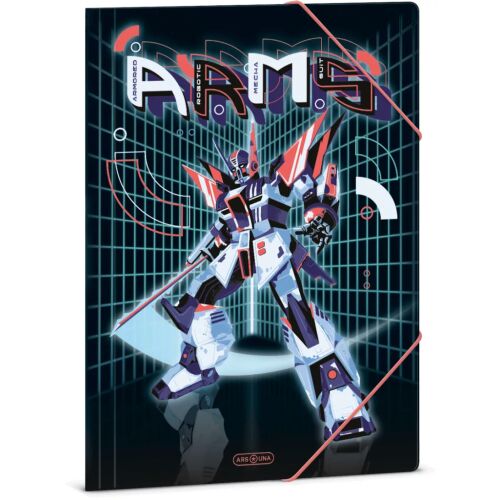 A.R.M.S. Robotos A4 gumis mappa az Ars Una-tól robot mintával 