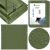 Springos Waterproof Tarpaulin 3x3m 120g/m², UV protected - Green 118517926