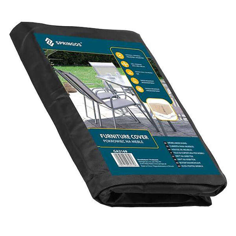 Springos Kertbútor Védőhuzat - Vízálló - 250x200x80 cm
