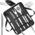 Springos stainless grill set, 5 pieces, grill set in bag 82227259
