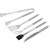Springos 5-piece stainless steel barbecue set tools