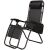 Springos kerti Napozószék fejtámlával, állítható, zéró gravitációs - Fekete 118519557