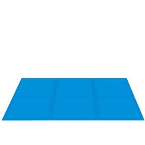 Hűtőmatrac kutyáknak, kék, 110 x 70 cm-es hűtőszőnyeg kutyáknak