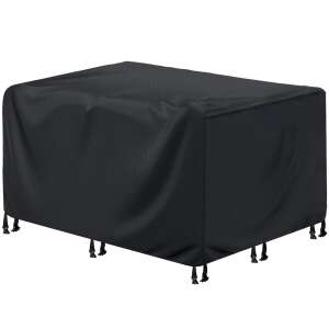 Springos black waterproof furniture cover - Garden Furniture Cover