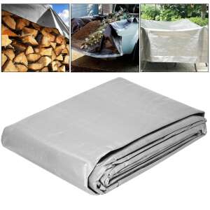 Springos Tarpaulin Covering Firewood, Trailer, and Furniture - Garden tarp