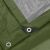 Close-up of Waterproof Green Tarp Corner with Grommet