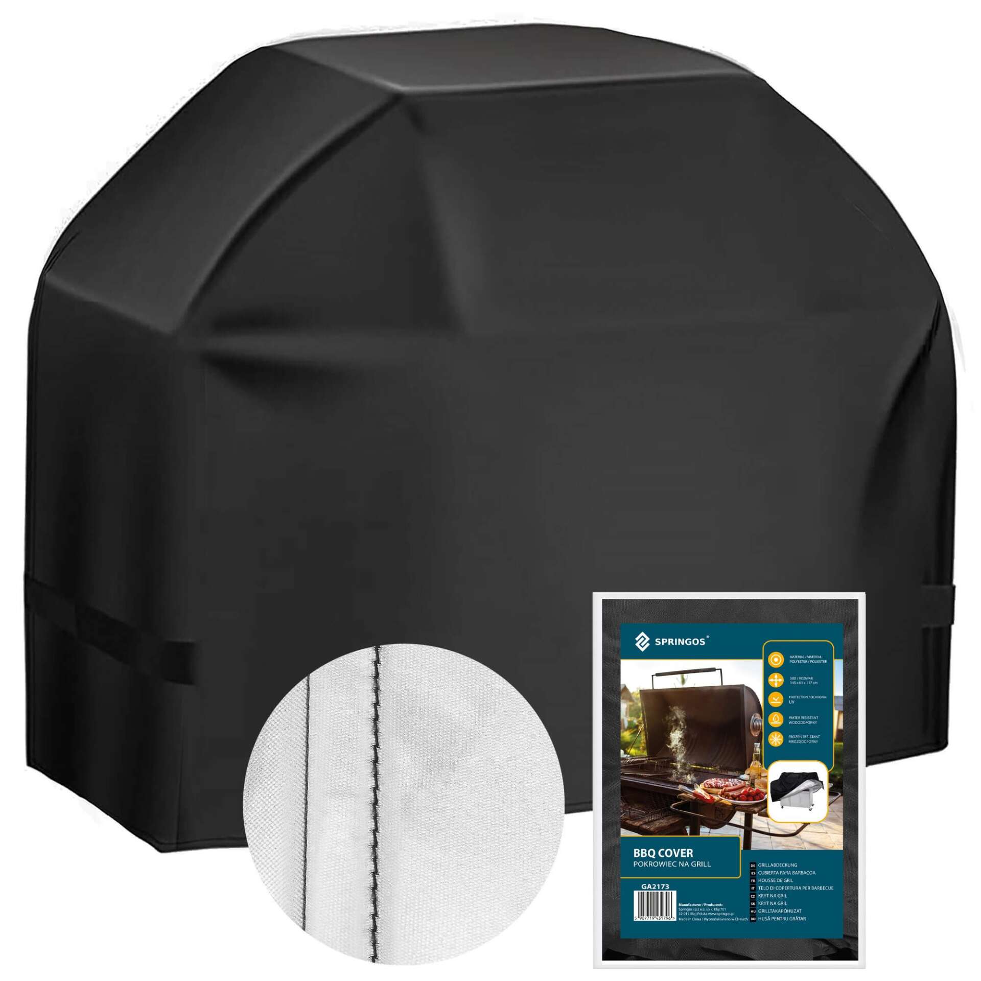 Springos Grill Takaró - Vízálló - 145x61x117 cm