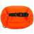 Springos 10L narancssárga vízálló táska, felülnézet