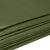Close-up of folded green waterproof tarp