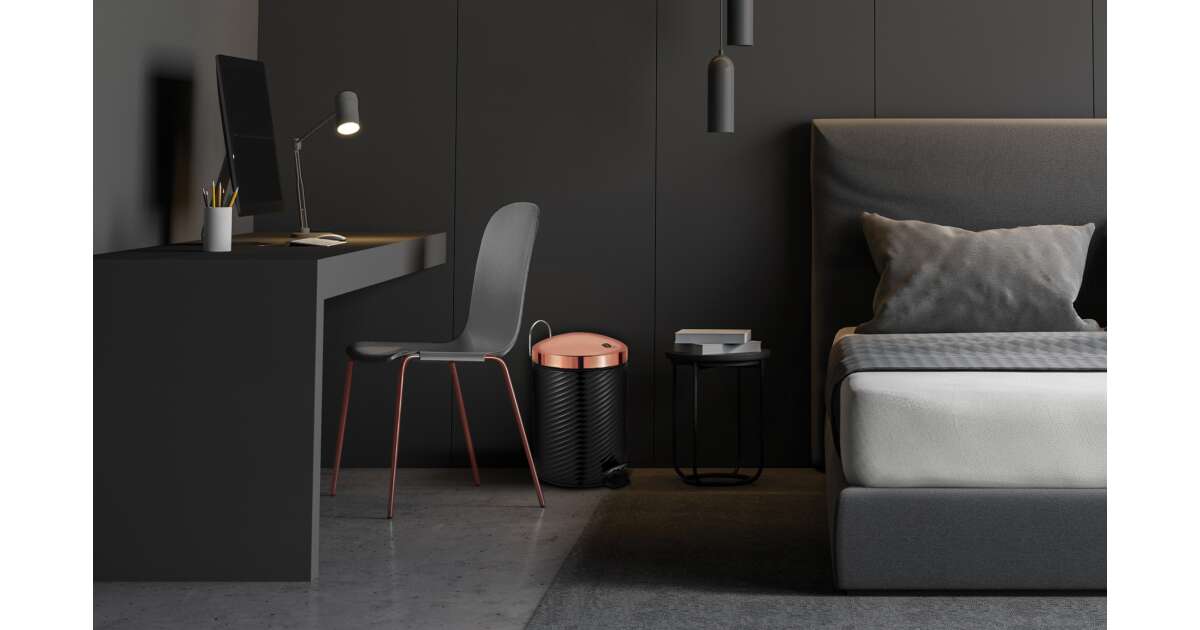 Berlinger Haus Odpadkový kôš 7L Black Rose Edition BH/1731 | Pepita.com