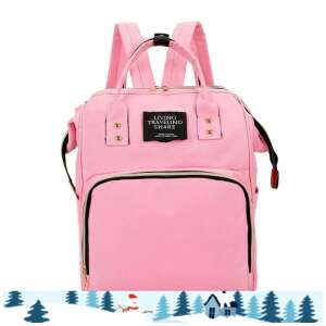 Pelenkázótáska, pelenkázó hátizsák, baba táska Rózsaszín 91215245 Pelenkázó táska