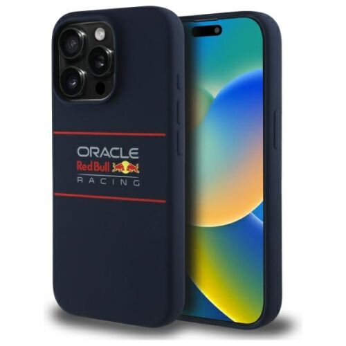 Red Bull RBHMP15X24SIHSRV iPhone 15 Pro Max 6.7" keménytok navy Szilikon Vízszintes Logó MagSafe 169468205 - Telefon