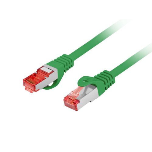 LANBERG Patchcord CAT.6 S/FTP LSZH CU 10m zöld Fluke Passed 169468575 - Patch kábel