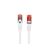 LANBERG Patchcord CAT.6 S/FTP LSZH CU 0.25m fehér Fluke Passed 169468643
