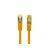 LANBERG Patchcord CAT.6A S/FTP LSZH CU 10m narancssárga Fluke Passed 169468653