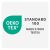 OEKO-TEX Standard 100 tanúsítvány logó a vidaXL FULDA paplan szetthez, SH025 274025 TESTEX