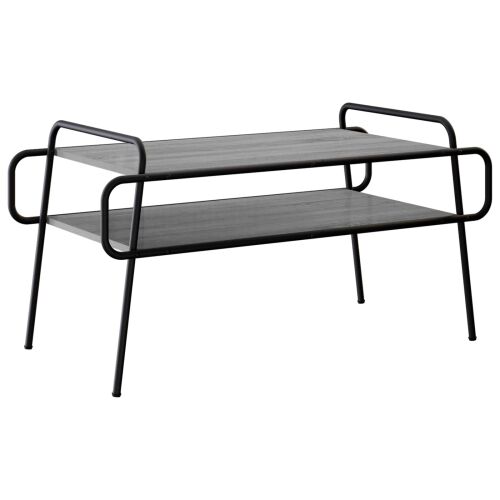 vidaXL Dohányzóasztal Szürke Sonoma 100 x 50 x 51 cm Szerelt Fa 169490687 - Dohányzóasztal