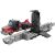 Transformers Legacy G2 Universe Laser Optimus Prime Leader 18 cm akciófigura kamion módban harci állomássá alakulva, oldalnézet fehér háttéren