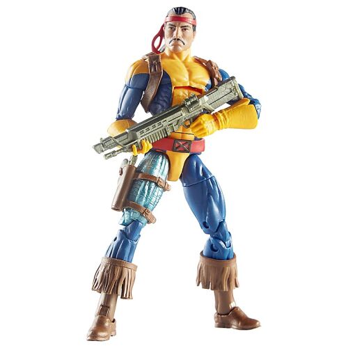 Marvel Legends Series X-Men Forge 15 cm-es akciófigura nagyméretű puskával, elölnézetből 3/4-es szögben - Mesehős figura