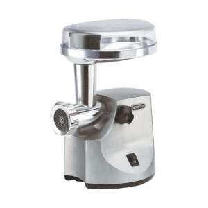 Mașină de tocat carne electrică Kenwood MG510, argintie, cu capac transparent - Roboți de bucătărie, Mașini de făcut paste, Tocatoare de bucătărie, Mașini de tocat carne și Mixere de mână