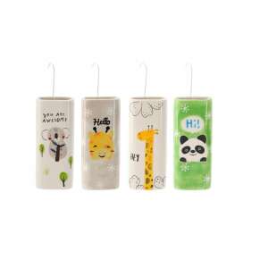 Roztomilý keramický zvlhčovač vzduchu so zvieracím vzorom 4-dielna súprava