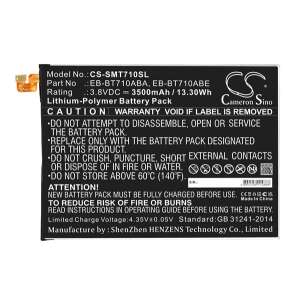 Cameron Sino Li-Ion akkumulátor Samsung Galaxy Tab S2 8.0 LTE (SM-T715) és Samsung Galaxy Tab S2 8.0 WIFI (2016) SM-T713 készülékekhez, 3.7V / 3500 mAh, EB-BT710ABA kompatibilis - Tablet akkumulátor
