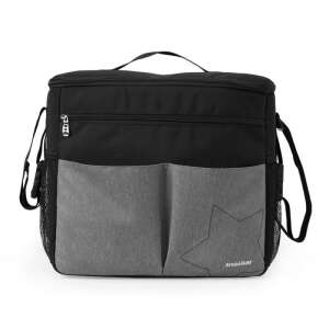 Insular black and gray diaper bag with star design - Diaper Bag