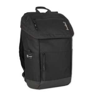 Budmil Daily black backpack for boys, front view - Dressing Accessory