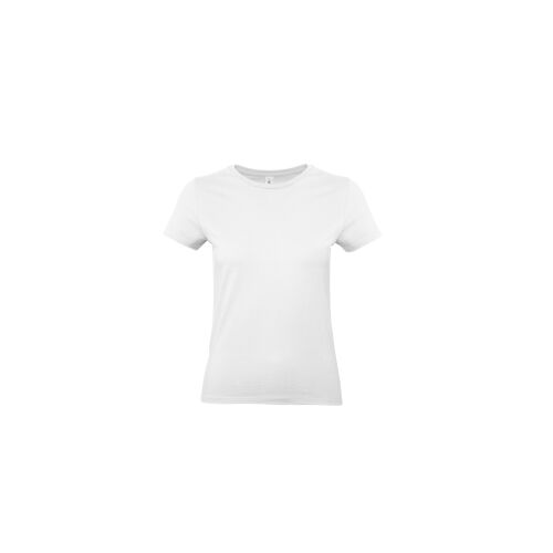 Női rövid ujjú póló - B&C #E190/W - white - méret S 169571053 - Nőknek