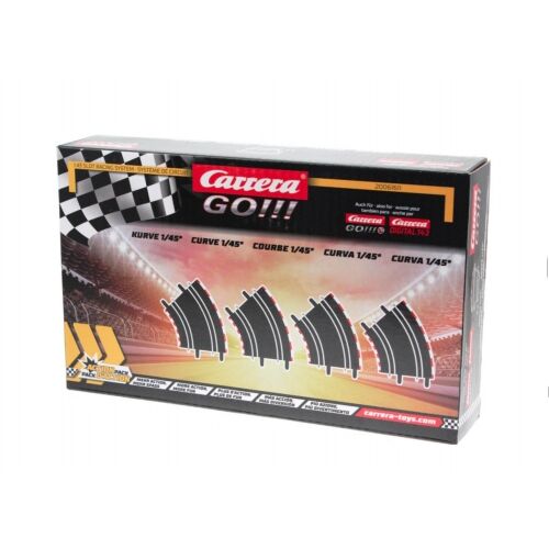 Carrera Zakręt 1/45 4 db.  (61611) 169579082 - Autópálya és parkolóház