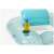 Bestway inflatable pool float with backrest and cup holder, 102 x 94 cm