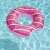 Rosa Donut-Schwimmring im Pool, 107 cm, Bestway