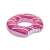 Rosa Donut-Schwimmring mit Streuseln