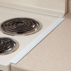 Sigiliu de silicon alb pentru spațiul dintre aragaz și blatul de lucru - Ustensile de bucătărie