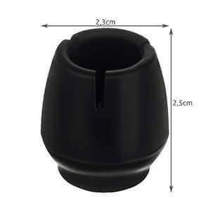 Set protecție rotundă pentru picioare de scaun, 16 bucăți (Malatec)